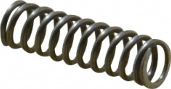 Value Collection - 0.18" OD, 0.026" Wire, 5/8" Free Length, Music Wire Compression Stock Springs Spring - 17.81 Lb Spring Rating - Benchmark Tooling