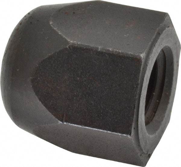 Morton Machine Works - 5/8-11" UNC, 1-1/16" Width Across Flats, Black Oxide Finish, Steel Acorn Nut - 1-3/16" Overall Height, TCMAI - Benchmark Tooling