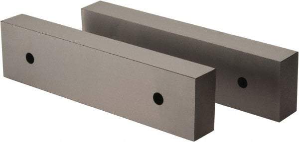 Value Collection - 12" Long x 3" High x 1-1/2" Thick, Steel Parallel - Sold as Matched Pair - Benchmark Tooling