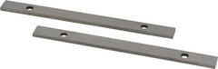 Value Collection - 6" Long x 1/2" High x 1/8" Thick, Tool Steel Parallel - 0.0002" Parallelism, Sold as Matched Pair - Benchmark Tooling