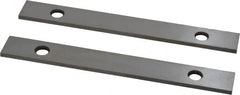 Value Collection - 6" Long x 3/4" High x 1/8" Thick, Tool Steel Parallel - 0.0002" Parallelism, Sold as Matched Pair - Benchmark Tooling