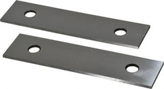 Value Collection - 6" Long x 1-1/2" High x 1/8" Thick, Tool Steel Parallel - 0.0002" Parallelism, Sold as Matched Pair - Benchmark Tooling