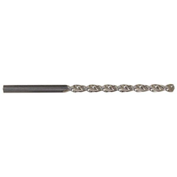 Taper Length Drill Bit: 0.2055″ Dia, 130 ° Bright/Uncoated, RH Cut, Parabolic Flute, Cylindrical Shank, Series 535