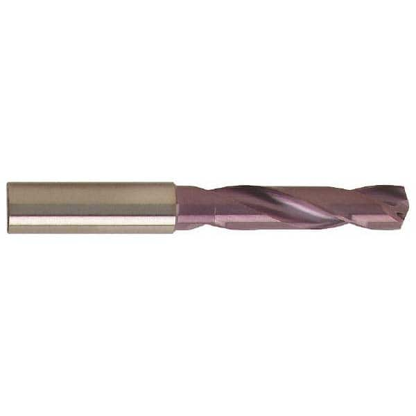 Guhring - 0.7283" 140° Spiral Flute Solid Carbide Screw Machine Drill Bit - Benchmark Tooling