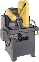 Kalamazoo - 20" Blade Diam, 1" Arbor Hole, Straight Chop & Cutoff Saw - 1,950 RPM, 15 hp, 220/440 Volts, 3 Phase - Benchmark Tooling