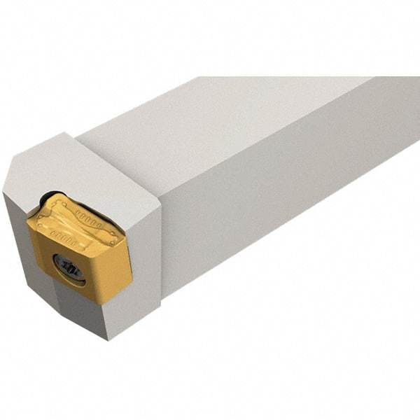Iscar - SLLN, Left Hand Cut, 1" Shank Height x 1" Shank Width, Positive Rake Indexable Turning Toolholder - 6" OAL, LNMX Insert Compatibility, Series FeedTurn - Benchmark Tooling