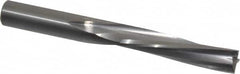 Onsrud - 1/2" Cutting Diam x 2-1/8" Length of Cut, 3 Flute, Downcut Spiral Router Bit - Uncoated, Right Hand Cut, Solid Carbide, 4-1/2" OAL x 1/2" Shank Diam, Three Edge, 10° Helix Angle - Benchmark Tooling