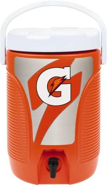 Gatorade - 3 Gal Cooler - Plastic, Orange - Benchmark Tooling