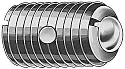 TE-CO - 8-36, 0.093" Ball Diam, 11/32" Body Length, 0.025" Max Ball Reach, Threaded Ball Plunger - Benchmark Tooling