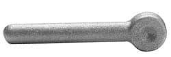 Gibraltar - External Male Thread, Steel, Eye Hole Head, Rod End - 5/8" Shank Diam, 6" Hole Center to End, Grade 1030 - Benchmark Tooling