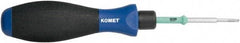 Komet - TP6 Torx Plus Drive, Flag Handle Driver for Indexable Boring Bars - Compatible with Clamp Screws, Insert Screws - Benchmark Tooling