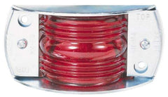 Peterson - 4-1/2" Long x 2-3/16" Wide, Amber Lens & Reflector - Steel, 12 Volt - Benchmark Tooling