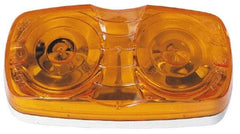 Peterson - 4" Long x 2" Wide, Amber Lens & Reflector - Plastic, 12 Volt - Benchmark Tooling