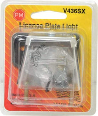 Peterson - 2-11/16" Long x 1-1/2" Wide, Clear Lens & Reflector - Plastic, 12 Volt - Benchmark Tooling