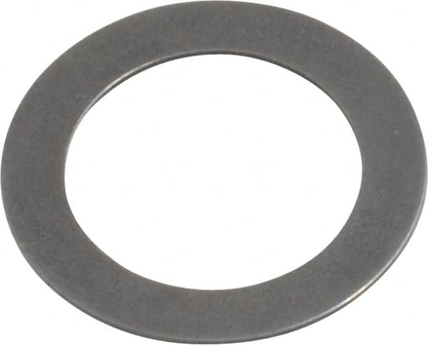 Precision Brand - 0.015" Thick, 3/8" Inside x 0.557" OD, Shortening Shim - 3/8" Screw, 1075 Spring Steel - Benchmark Tooling