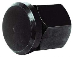 Gibraltar - 3/4-10, Black Oxide Finish, Steel Swivel Hex Nut - 1" Pad, 7/8" Wide x 1" High x 1/2" Deep - Benchmark Tooling