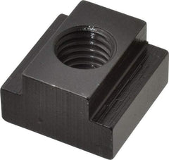 TE-CO - 5/8-11 Blind Tapped T Slot Nut - 3/4" Slot Width, 1-1/4 x 15/32" Base Width x Height, 1-1/4 x 3/4" OAL x Height - Benchmark Tooling