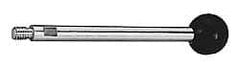 Gibraltar - 1/4-20 Stem, 0.31" Shaft Diam, Gear Lever Arm (Shaft Only) - 3/8" Thread Length, Steel Shaft - Benchmark Tooling