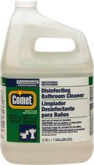 Comet USA LLC - 1 Gal Jug Liquid Bathroom Cleaner - Pleasant Scent, Disinfectant, General Purpose Cleaner - Benchmark Tooling