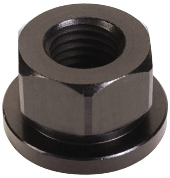 TE-CO - M6x1.00, 16mm Flange Diam, 8mm High, 10mm Across Flats, Flange Nut - Benchmark Tooling