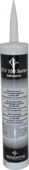 Momentive Performance Materials - 10.1 oz Tube Silver RTV Silicone Joint Sealant - 400°F Max Operating Temp, 20 min Tack Free Dry Time, 24 hr Full Cure Time, Series RTV100 - Benchmark Tooling