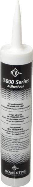 Momentive Performance Materials - 10.1 oz Tube Black RTV Silicone Joint Sealant - -50 to 200°C Operating Temp, 25 min Tack Free Dry Time, 24 hr Full Cure Time, Series IS800 - Benchmark Tooling