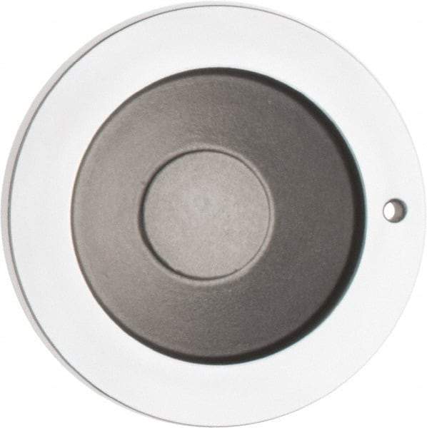 Value Collection - 4", 3 Spoke Solid Handwheel - 1.2" Hub, Aluminum, Plain Finish - Benchmark Tooling