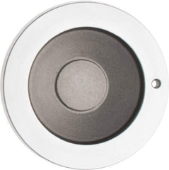 Value Collection - 4", 3 Spoke Solid Handwheel - 1.2" Hub, Aluminum, Plain Finish - Benchmark Tooling