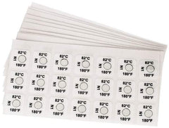 Tempil - 38°C Temp Indicating Label - 1 Rating - Benchmark Tooling