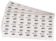 Tempil - 116°C Temp Indicating Label - 1 Rating - Benchmark Tooling