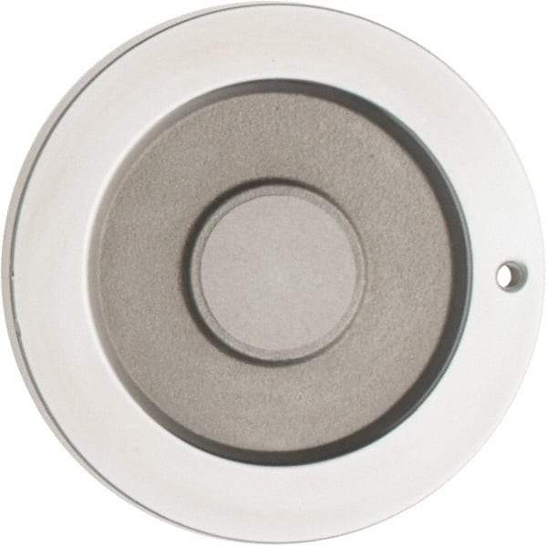 Value Collection - 4", 3 Spoke Straight Handwheel - 1.2" Hub, Aluminum, Chrome Plated Finish - Benchmark Tooling
