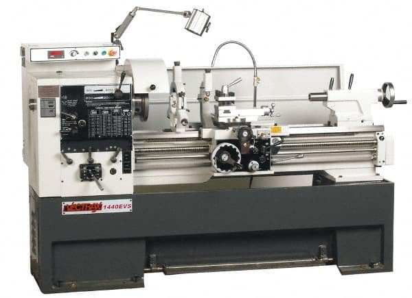 Vectrax - Bench, Engine & Toolroom Lathes Machine Type: Toolroom Lathe Spindle Speed Control: Geared Head - Benchmark Tooling