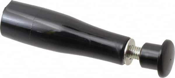 Value Collection - M8x1.25 Stem, Revolving Handwheel & Machine Handle - Plastic Handle, Steel Stem - Benchmark Tooling