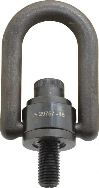 American Drill Bushing - 5,000 Lbs. Load Capacity, 3-1/2 Inch Wide x 5.31 Inch High x 2.31 Inch Opening, Extra Duty Center Pull Hoist Ring - Exact Industrial Supply