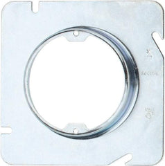 Cooper Crouse-Hinds - Electrical Outlet Box Steel Square Cover - Benchmark Tooling