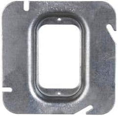 Cooper Crouse-Hinds - Electrical Outlet Box Steel Square Cover - Benchmark Tooling