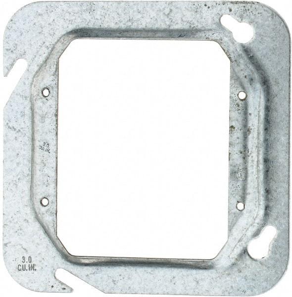 Cooper Crouse-Hinds - Electrical Outlet Box Steel Square Cover - Benchmark Tooling