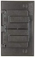 Cooper Crouse-Hinds - Electrical Outlet Box Aluminum Weatherproof Cover - Includes Gasket - Benchmark Tooling