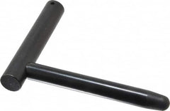 Gibraltar - 1/2" Pin Diam x 4" Pin Length, Steel L Alignment Pin - 5/8" Handle Diam x 3-1/2" Handle Length - Benchmark Tooling