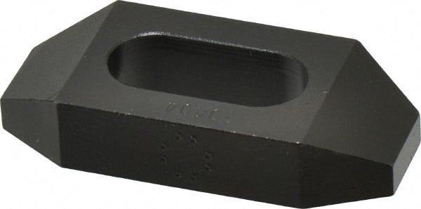 TE-CO - 1/2" Stud, Steel, Plain Strap Clamp - Benchmark Tooling