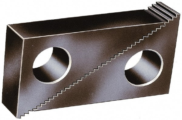 Step Blocks; Minimum Height Adjustment (mm): 64 mm; Maximum Height Adjustment: 152 mm; Maximum Height Adjustment (mm): 152.00; Overall Width: 25 mm; Width (Inch): 25 mm; Material: Steel; Height (Inch): 2-15/32; Number of Pieces: 2; Width (mm): 25 mm; Maxi