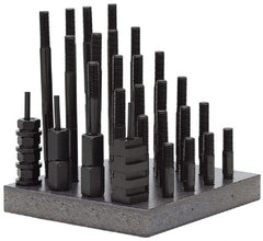 TE-CO - T-Nut & Stud Kits Stud Thread Sizes: 7/8-9 T-Slot Size (Inch): 1 - Benchmark Tooling