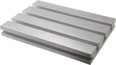 Mitee-Bite - 330.2mm Long x 228.6mm Wide x 37.6mm High Aluminum Fixture Plate - 12.7mm Plate Thickness - Benchmark Tooling