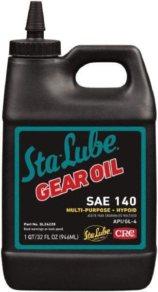 CRC - Bottle, Mineral Gear Oil - 27.5 St Viscosity at 100°C, ISO 460 - Benchmark Tooling