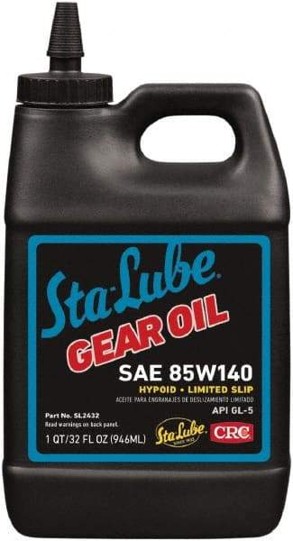 CRC - Bottle, Mineral Gear Oil - 27 St Viscosity at 100°C, ISO 460 - Benchmark Tooling