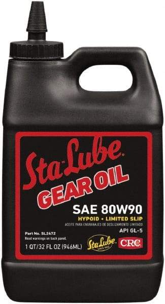 CRC - Bottle, Mineral Gear Oil - 14 St Viscosity at 100°C, ISO 150 - Benchmark Tooling