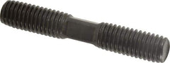 Value Collection - 7/8-9 5" OAL Fully Threaded Stud - Steel, Uncoated, 5" Long Thread Length - Benchmark Tooling