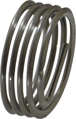 Heli-Coil - M14x1.25 Metric Fine, 7/16" OAL, Free Running Helical Insert - Tanged, Stainless Steel - Exact Industrial Supply