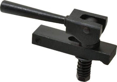 Value Collection - 1/4-20 Tap Size, Steel Strap Clamp Assembly - Center Cam, 1/2" Travel, 2-1/2" Strap Len - Benchmark Tooling