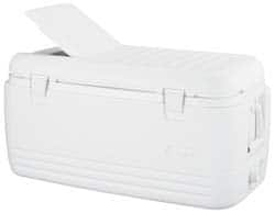 Igloo - 100 Qt Ice Chest - Plastic, White - Benchmark Tooling